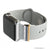 bytten Africa stack on silver Apple Watch with french grey sport band