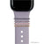 bytten amethyst stacking rings for Apple Watch sport bands and Fitbit bands. iwatch jewelry in rose gold, sterling silver, gold and black rhodium