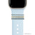 bytten aquamarine stacking rings for Apple Watch sport bands and Fitbit bands. iwatch jewelry in sterling silver, gold and black rhodium