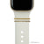 bytten yellow topaz stacking rings for Apple Watch sport bands and Fitbit bands. iwatch jewelry in sterling silver and gold