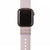 bytten amethyst stacking rings for Apple Watch sport bands and Fitbit bands. iwatch jewelry in rose gold, sterling silver, gold and black rhodium