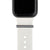 black rhodium bytten channel cz ring accessory for Apple Watch and Fitbit bands - black rhodium