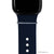bytten tanzanite stacking rings for Apple Watch sport bands and Fitbit bands. iwatch jewelry in black rhodium