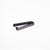 black rhodium bytten channel set cz Clasp accessory for Apple Watch and Fitbit bands - black rhodium