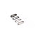 black rhodium Bytten Classic Stack accessory for Fitbit Alta - black rhodium