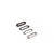 black rhodium Bytten Classic Stack accessory for Fitbit Alta - black rhodium