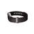 black Fitbit Alta with Bytten Classic Stack accessory - black
