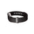 black Fitbit Alta with Bytten Classic Stack accessory - black