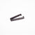 satin black rhodium custom engraved 3mm clasp for apple watch - satin black rhodium