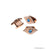 bytten Fitbit evil eye iwatch charms in rose gold