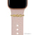 bytten triple flower ring accessory for Apple Watch and Fitbit bands in gold