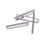 bytten amethyst stacking rings for Apple Watch sport bands and Fitbit bands. iwatch jewelry in sterling silver