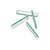 bytten emerald stacking rings for Apple Watch sport bands and Fitbit bands. iwatch jewelry in sterling silver