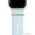 bytten aquamarine stacking rings for Apple Watch sport bands and Fitbit bands. iwatch jewelry in gold