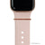 bytten ruby stacking rings for Apple Watch sport bands and Fitbit bands. iwatch jewelry in gold