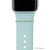 bytten sea blue stacking rings for Apple Watch sport bands and Fitbit bands. iwatch jewelry in gold