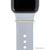 bytten tiny pearl white stacking rings for Apple Watch sport bands and Fitbit bands. iwatch jewelry in gold