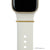 bytten yellow topaz stacking rings for Apple Watch sport bands and Fitbit bands. iwatch jewelry in gold