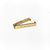 polished gold bytten custom engraved 3mm clasp for apple watch - polished gold
