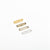 gold Bytten Glam Stack rings for Apple Watch - gold