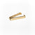polished gold bytten clasp for Apple Watch and Fitbit bands - polished gold