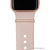 rose gold BYOB - build your own bytten - channel cz stacking ring Apple Watch sport band Fitbit band accessory
