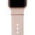 rose gold BYOB - build your own bytten - polished rope stacking ring Apple Watch sport band Fitbit band accessory