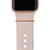 polished rope stacking ring Apple Watch sport band Fitbit band accessory rose gold BYOB - build your own bytten - polished rope stacking ring Apple Watch sport band Fitbit band accessory
