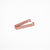 satin rose gold custom engraved 3mm clasp for apple watch - satin rose gold