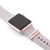 Rose Gold Apple Watch Sport on lavender band with Bytten Glam Stack - rose gold
