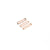 rosiest gold Bytten mini Glam Stack rings for Apple Watch - rosiest gold