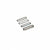 silver Bytten Azul Stack rings for Apple Watch - silver