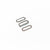 silver Bytten Azul stack rings on Fitbit Alta and Alta HR - silver