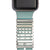 stacking rings Apple Watch sport band Fitbit band accessory bytten silver BYOB - build your own bytten - stacking rings Apple Watch sport band Fitbit band accessory