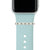 satin positivity stacking ring Apple Watch sport band Fitbit band accessory bytten silver BYOB - build your own bytten - satin positivity stacking ring Apple Watch sport band Fitbit band accessory