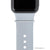 bytten tiny pearl white stacking rings for Apple Watch sport bands and Fitbit bands. iwatch jewelry in sterling silver