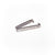 polished silver bytten custom engraved 3mm clasp for apple watch - polished silver