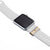 bytten custom engraved silver glam stack jewelry for apple watch fitbit band accessory