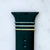bytten emerald stacking rings for Apple Watch sport bands and Fitbit bands. iwatch jewelry in sterling silver, gold and black rhodium