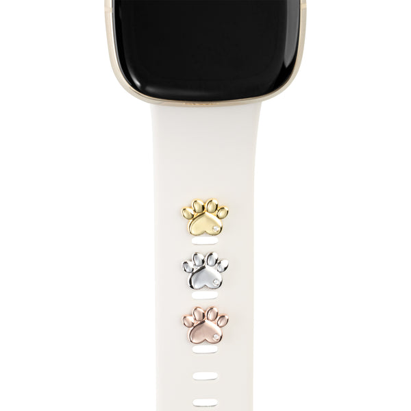 bytten Fitbit paw charms rose silver gold