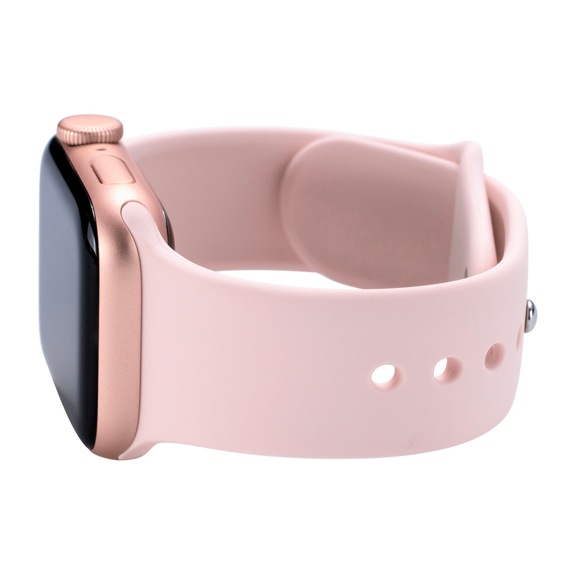 pink blush bytten band for apple watch