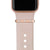 rose gold BYOB - build your own bytten - triple cz stacking ring Apple Watch sport band Fitbit band accessory