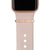 rose gold BYOB - build your own bytten - triple screw stacking ring Apple Watch sport band Fitbit band accessory