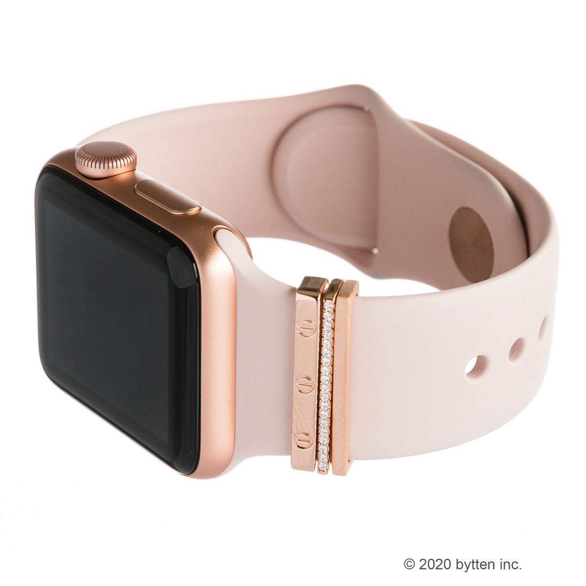 Glam it up : Gold Metal Strap Attachment