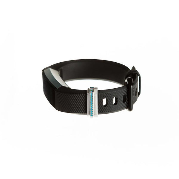 Bytten Azul Stack on Fitbit Alta and Alta HR - silver