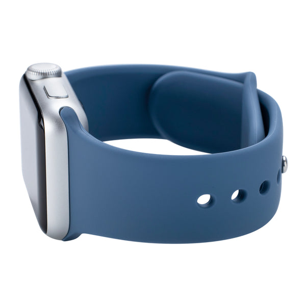 slate blue bytten band for apple watch